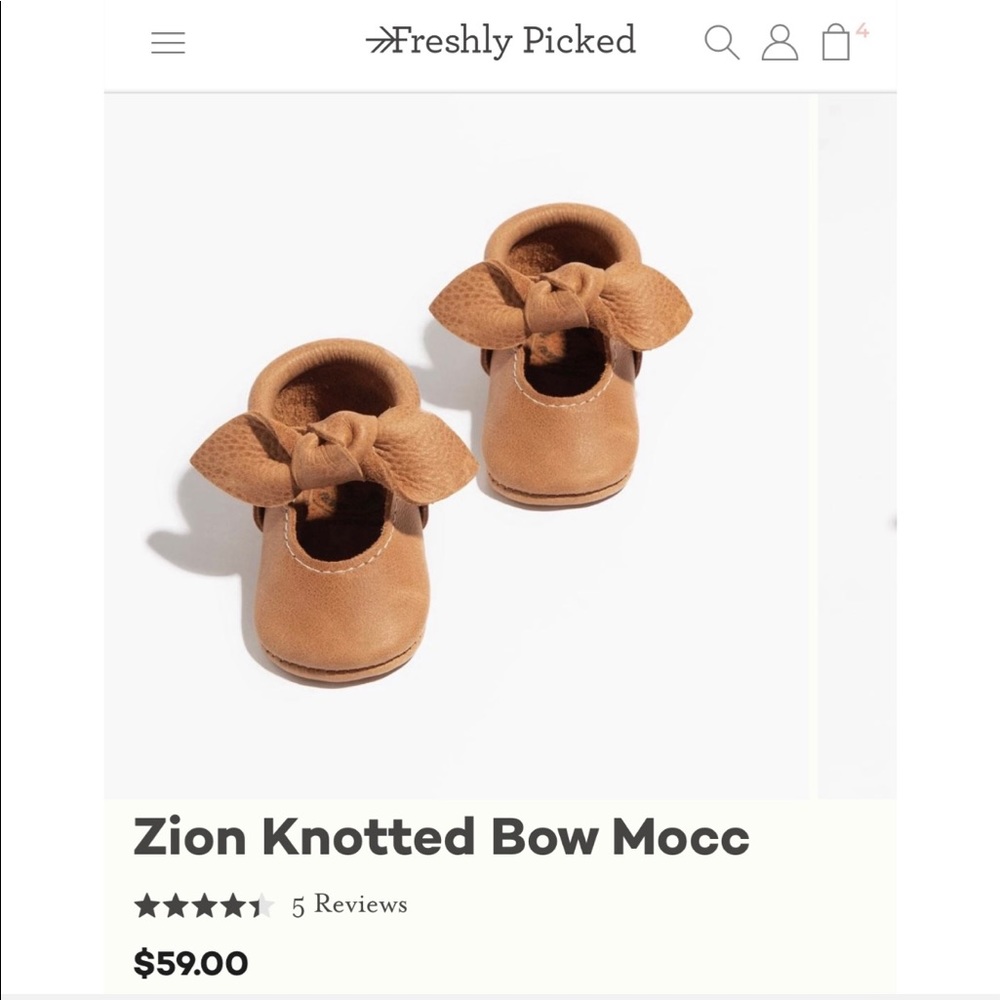 FP Zion Knotted Bow Moccs
